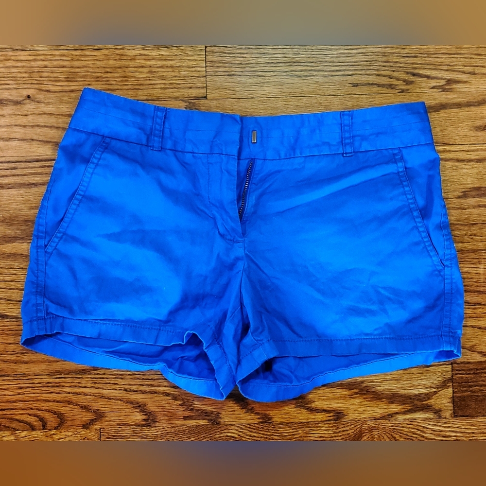 J Crew Blue Chino Short Size 0